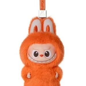 Labubu Z Orange Character Keychain